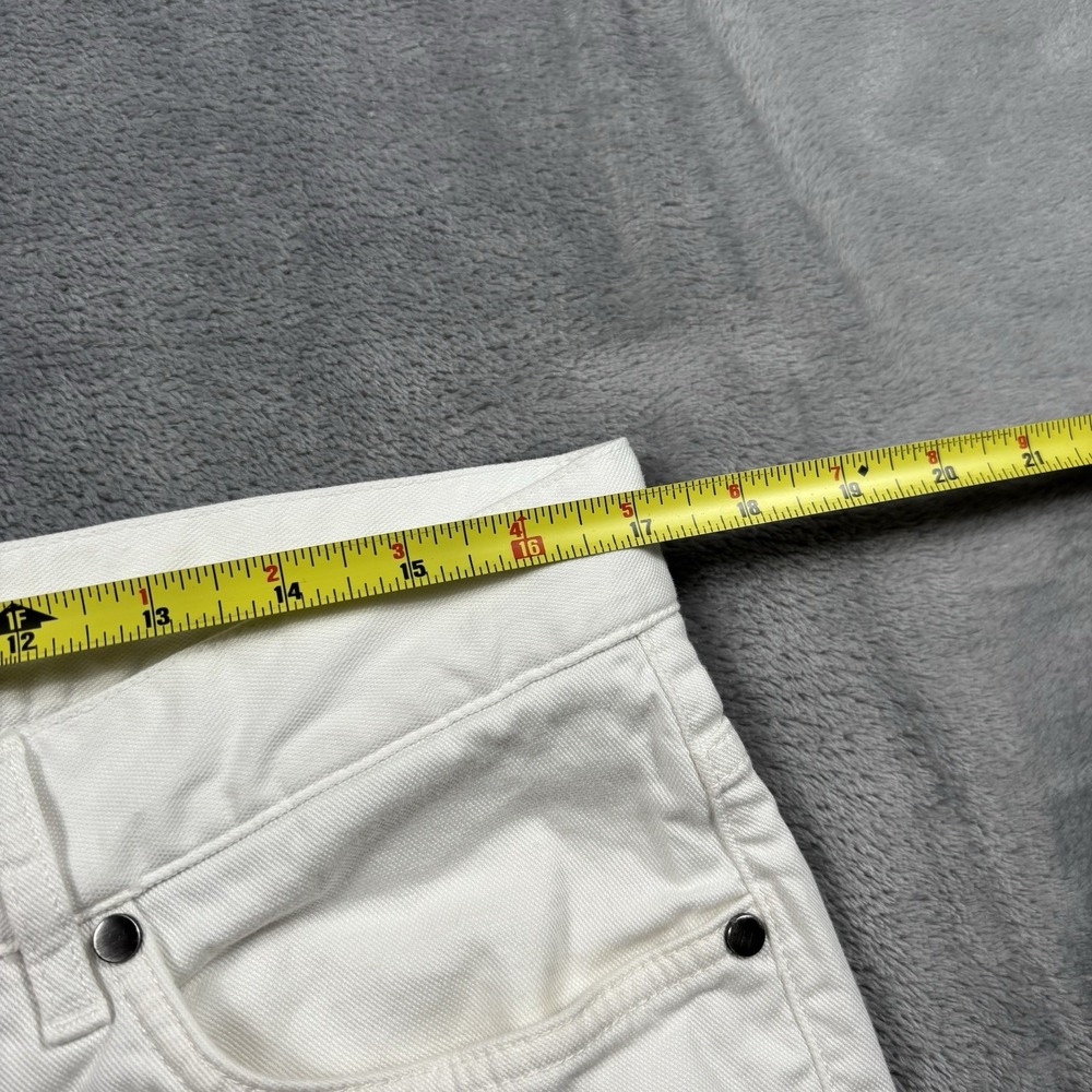 Ermenegildo Zegna Mens White Jeans Size 34x34 Quiet Luxury Preppy - Picture 5 of 8